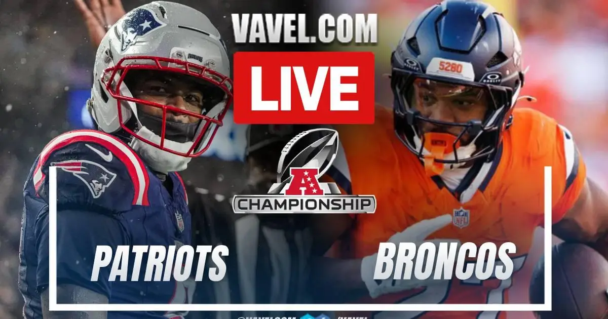 New England Patriots vs Denver Broncos LIVE Score Updates : The Patriots take the lead ( 10 - 7 ) | 01 / 25 / 2026