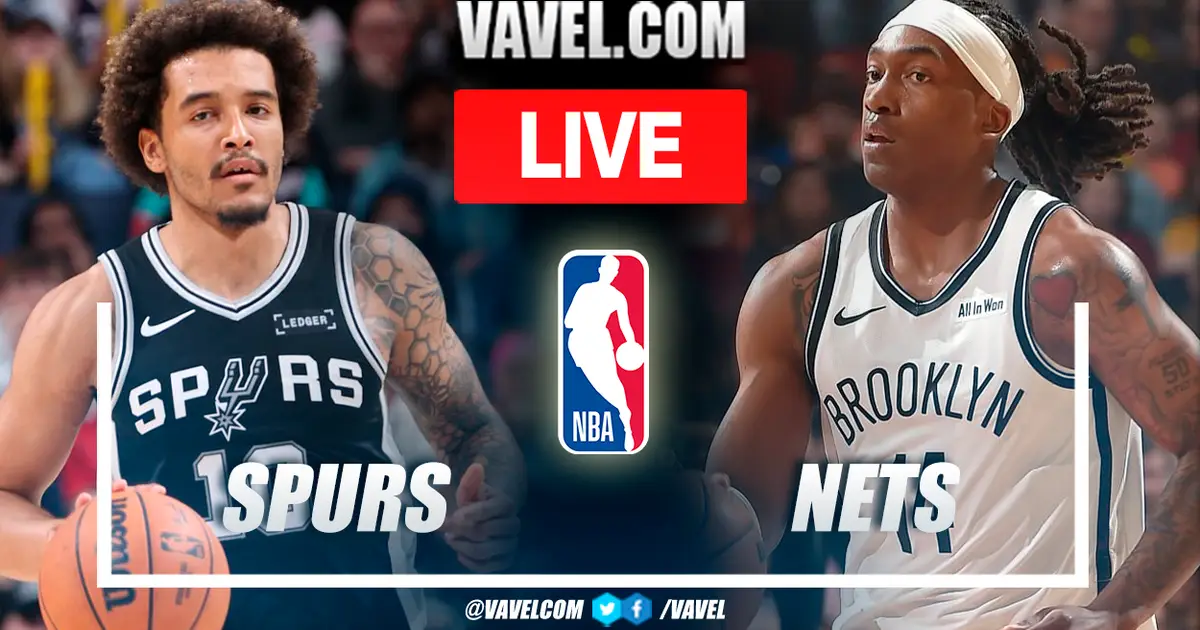 San Antonio Spurs vs Brooklyn Nets LIVE Score Updates : NBA Regular Season ( 126 - 110 ) | 02 / 26 / 2026