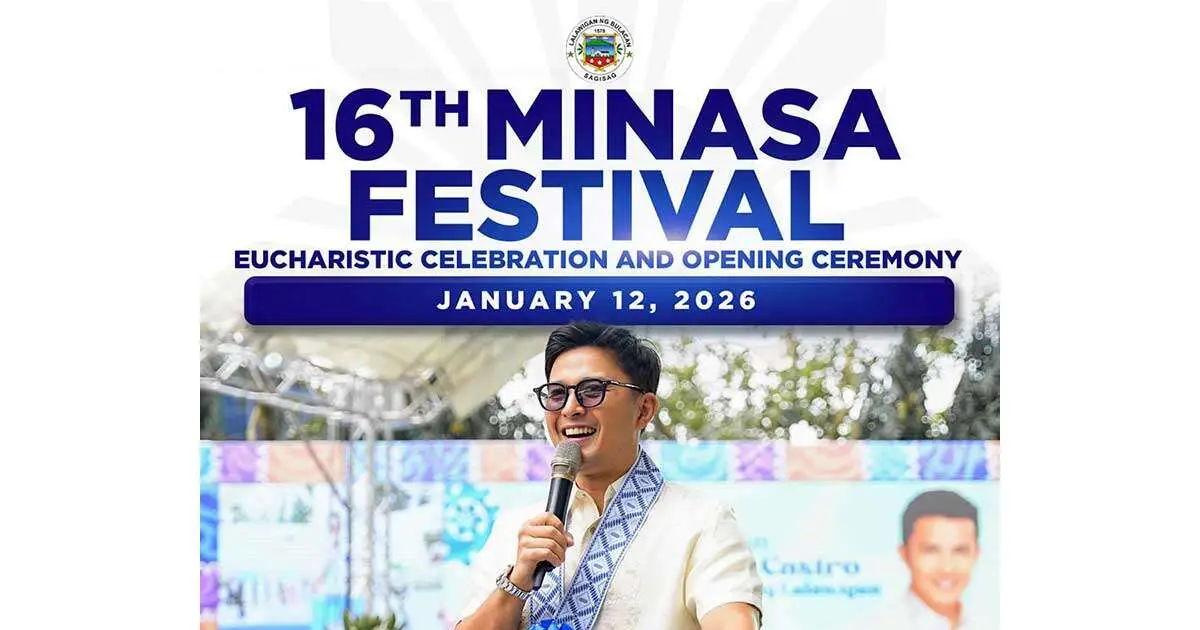 Bustos Town Ignites Cultural Pride With The Kick - off Of The 16th Minasa Festival
