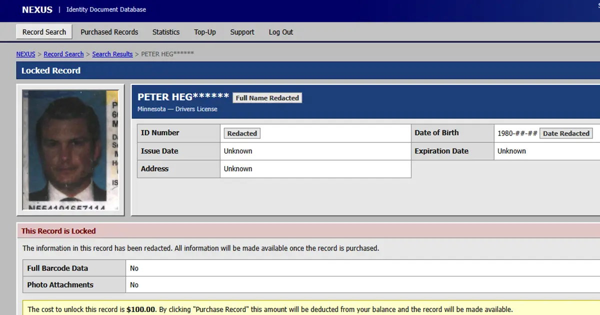 FBI Probes Service Selling 153M+ Drivers Licenses