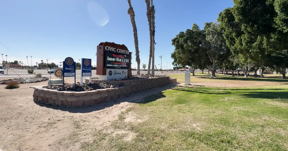 Suspect in shooting near Yuma Civic Center read his formal charges