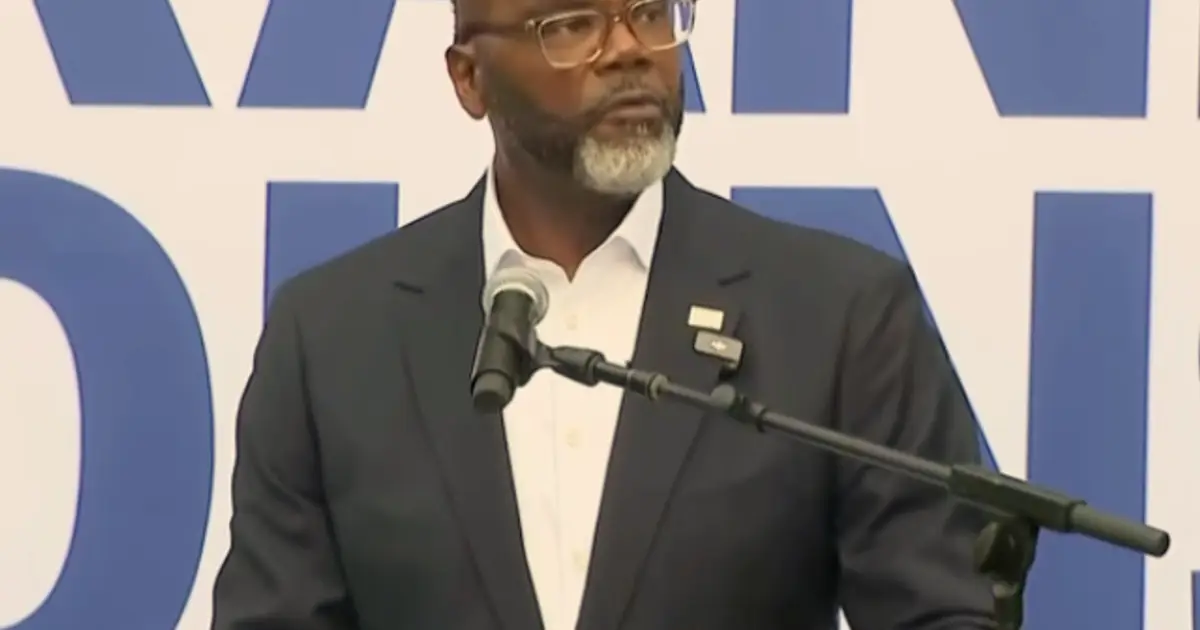 Failing Mayor Brandon Johnson Lashes Out at AIPAC In Re - Election Speech