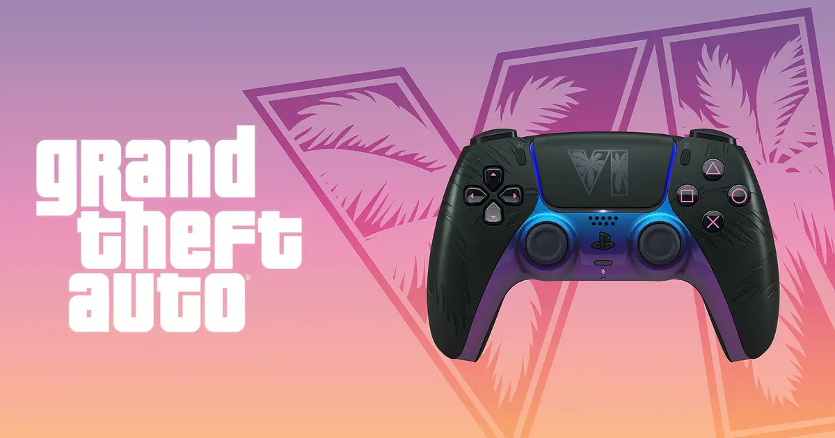 (For Southeast Asia) First look at the Grand Theft Auto VI Limited-Edition DualSense Wireless Controllers