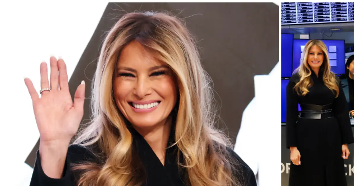 Fashion Notes : Melania Trump Dons Dior , Alaïa to Ring Bell at New York Stock Exchange to Promote  Melania