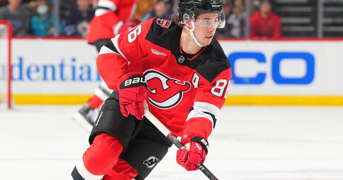 Jack Hughes still being evaluated for lower - body injury sustained in Devils win