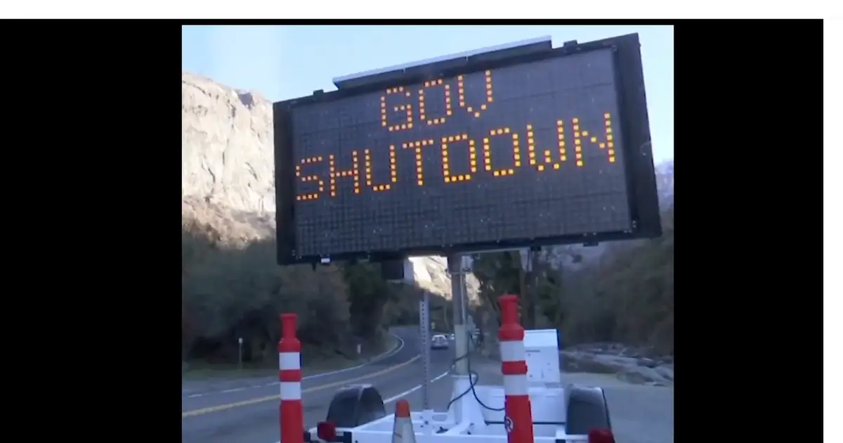 What included in the partial government shutdown