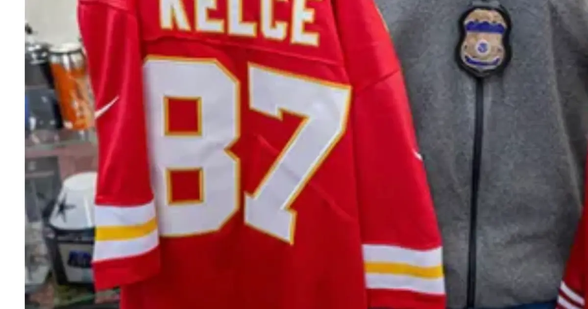 As the Super Bowl approaches officials warn of fake sports gear