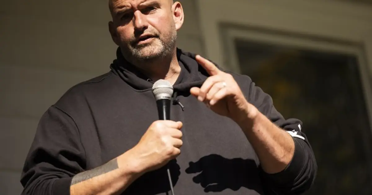 There He Goes Again : Sen . John Fetterman Spits Common Sense on Voter ID