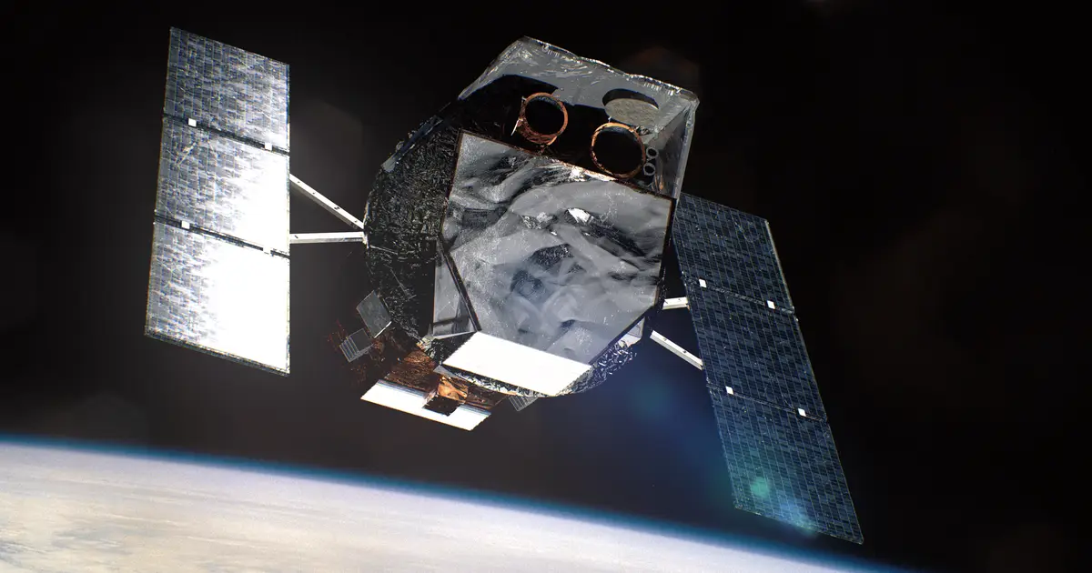 A Satellite Falling Out of Orbit Embarks on Its Final Mission