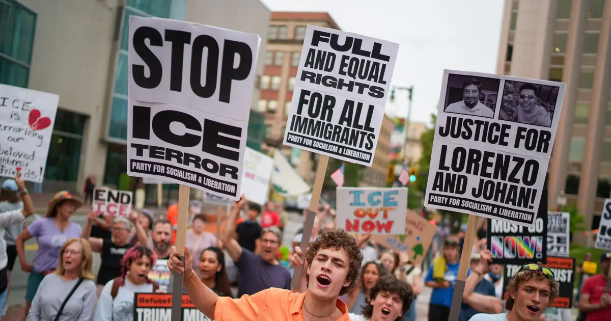 ICE Has Been Dumping Protester Photos Into a Palantir Database