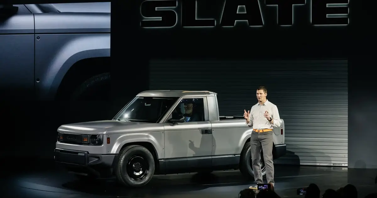 Slate Auto CEO says $24,950 electric pickup will be profitable