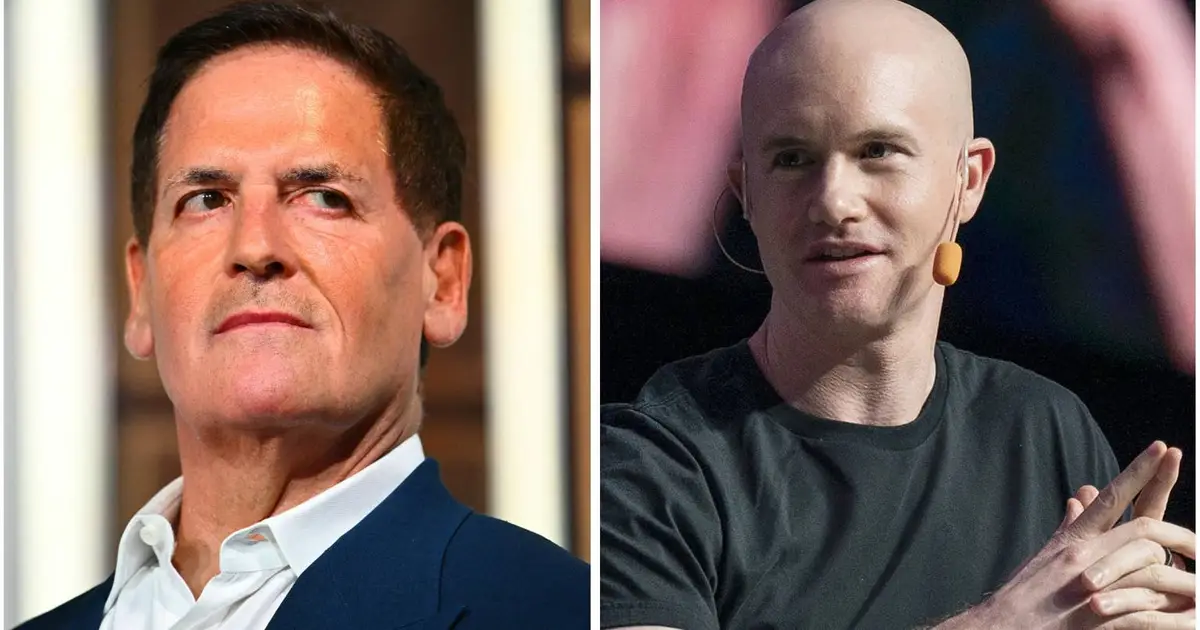 Mark Cuban has a blunt response to Coinbase CEO
