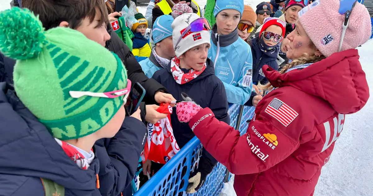 In her last Olympic season , US cross - country ski phenom Jessie Diggins looks stronger than ever