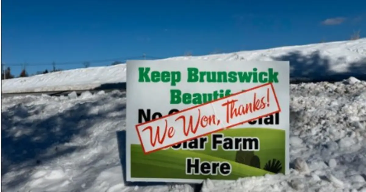 A large - scale solar project in Rensselaer County has been cancelled