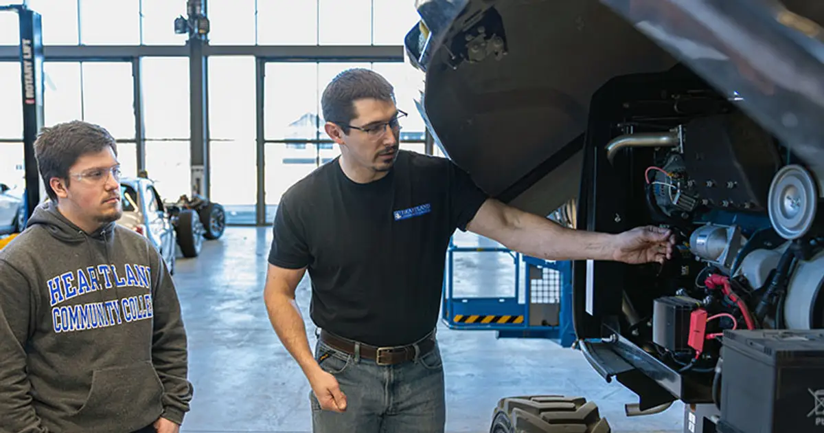 Heartland Community College will offer the first program in Illinois on hybrid diesel technology