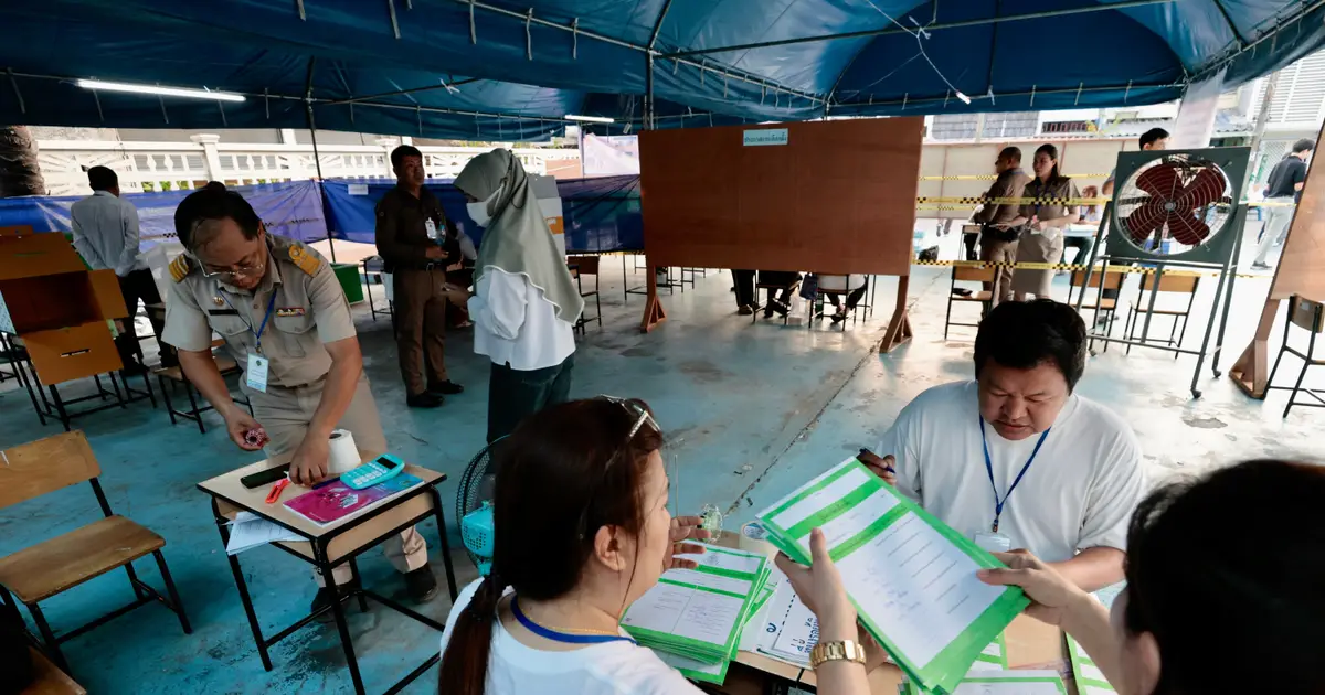 Thailand counts votes in early election with 3 main parties vying for power