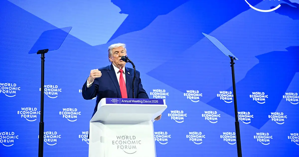 Trump keeps up Greenland guessing game in Davos