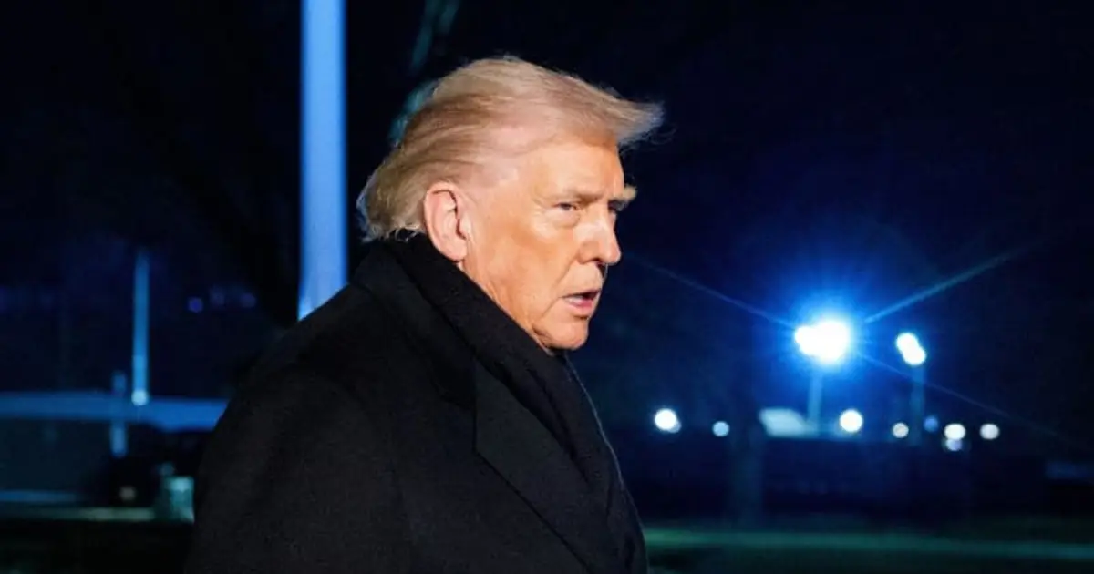 Donald Trump Looks Exhausted as He Very Slowly Descends Airplane Stairs After Air Force One Delay : Watch
