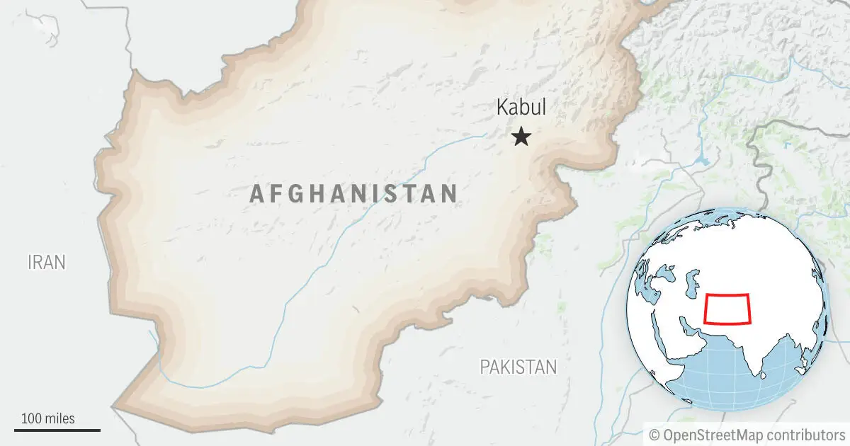 Explosion in a restaurant in Afghan capital kills at least 7 and injures a dozen more