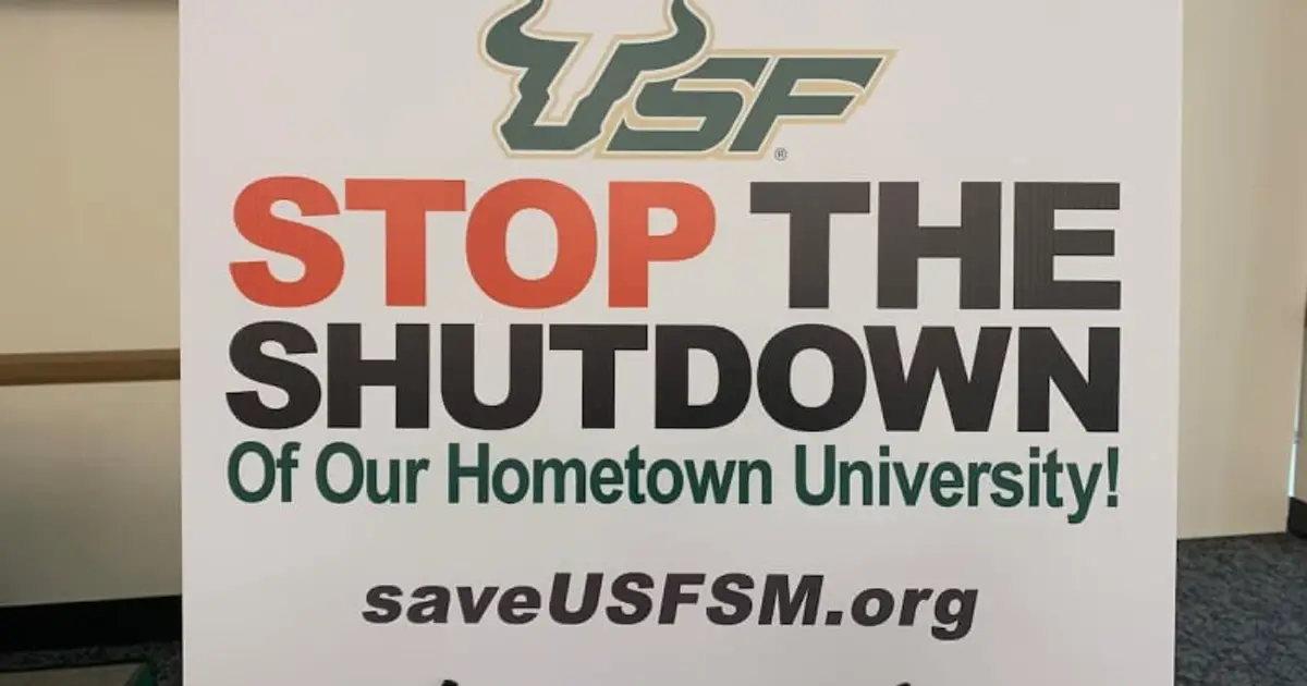 USF Sarasota - Manatee alumni , local leaders push back on New College takeover