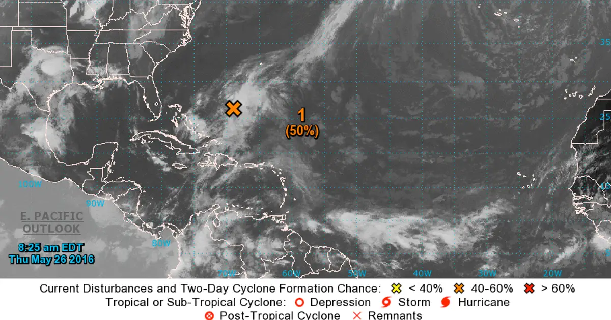 Our first ( second ) Atlantic Tropical Storm ?