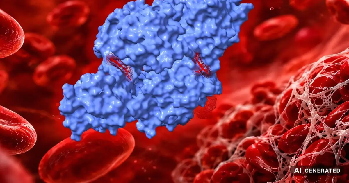 Hemoglobin component heme shown to inhibit enzyme that helps dissolve blood clots