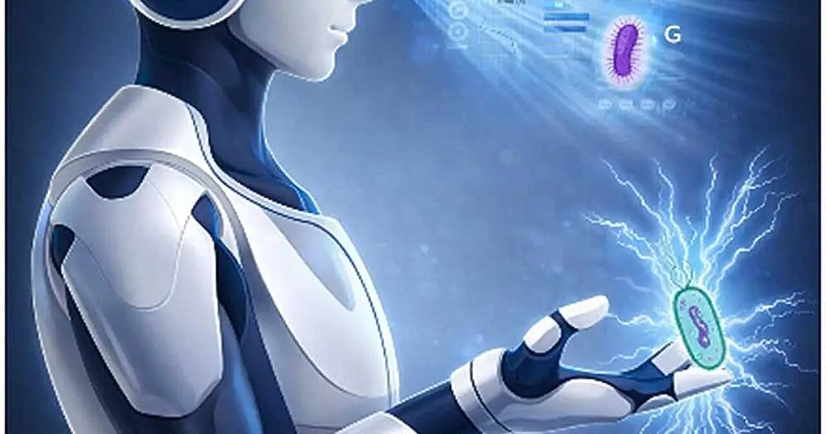A robot that reads bacteria by touch, without staining or chemical labels