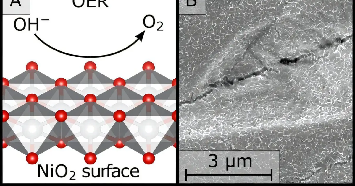 Chemists uncover the true active surface of nickel catalysts