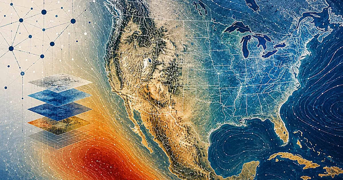 AI models reveal hidden climate patterns behind US winter precipitation