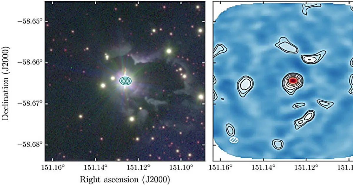 ALMA uncovers sulfur for the first time around a rare class of supergiant star