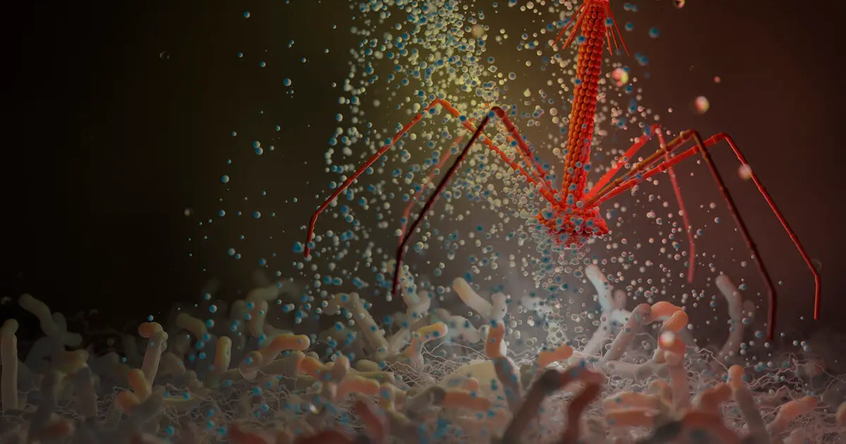 Antiviral soil compound disrupts phage infection cycle before viruses can reproduce