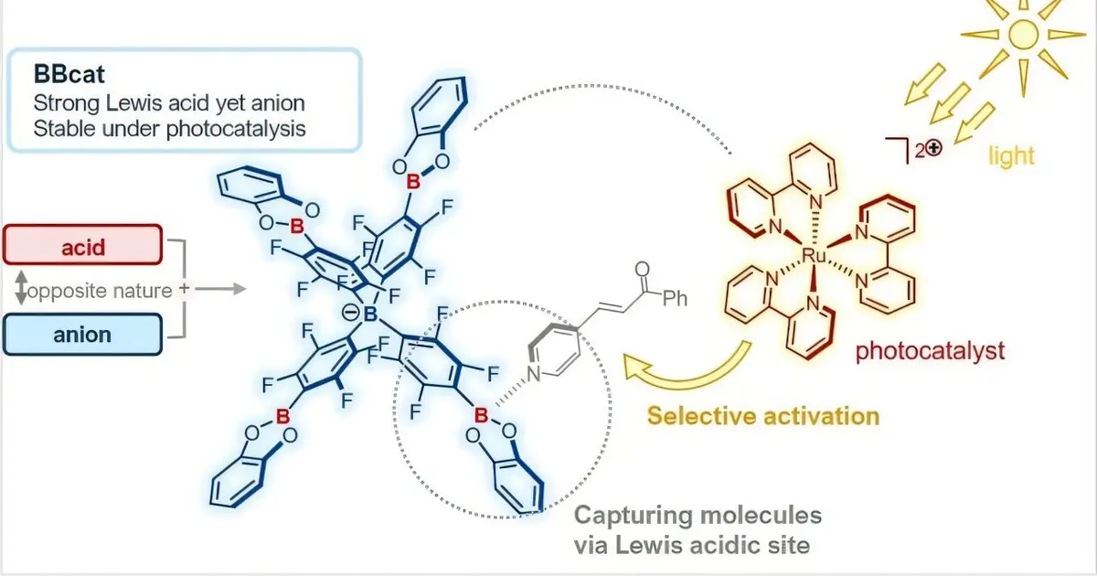 Counteranion captures reactants to boost light-driven chemistry in dilute solutions
