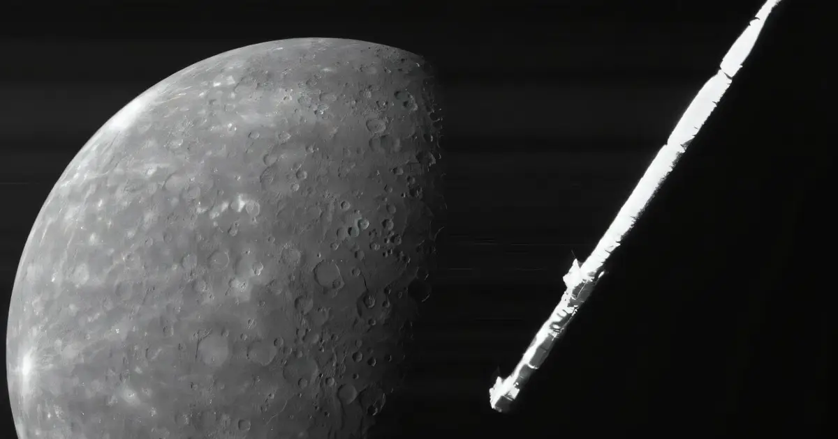 BepiColombo measures Mercury's particle bombardment up close