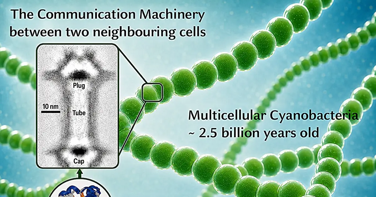 Even ancient bacteria possessed intercellular communication structures like humans today, study finds