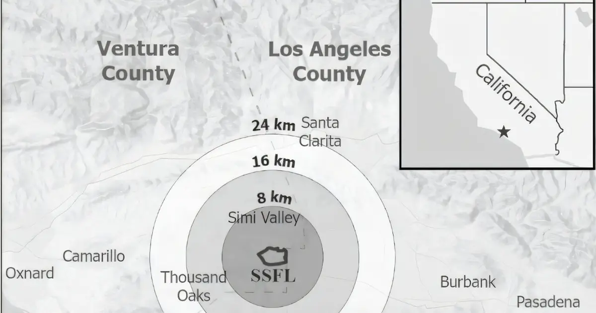 Chronic illness climbs closer to a former nuclear site in California