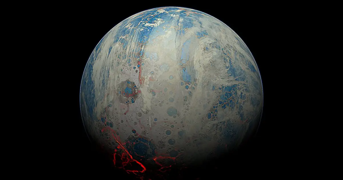 Cosmic bombardment may have opened Earth's crust for prebiotic chemistry