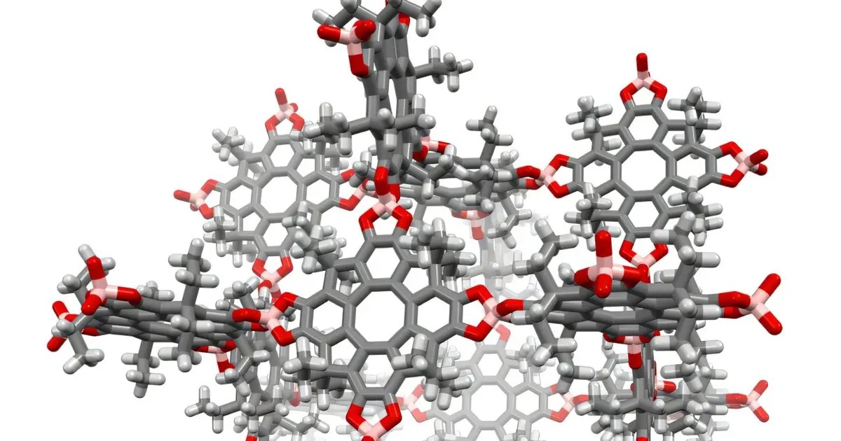 New 3D COF structure could help tune porous materials for batteries and cleanup
