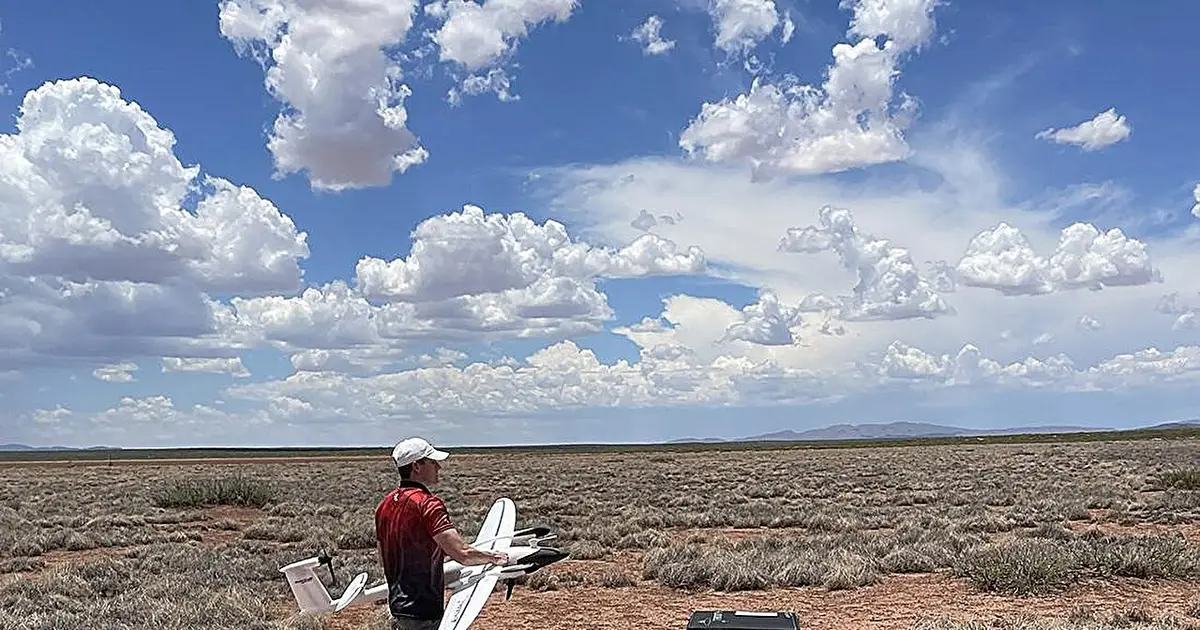 Drone cameras can measure pigments indicating surface health of dryland soils