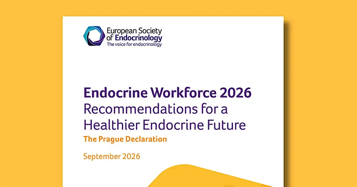 Europe's endocrine community calls for policy action as growing demand puts hormone health workforce under pressure