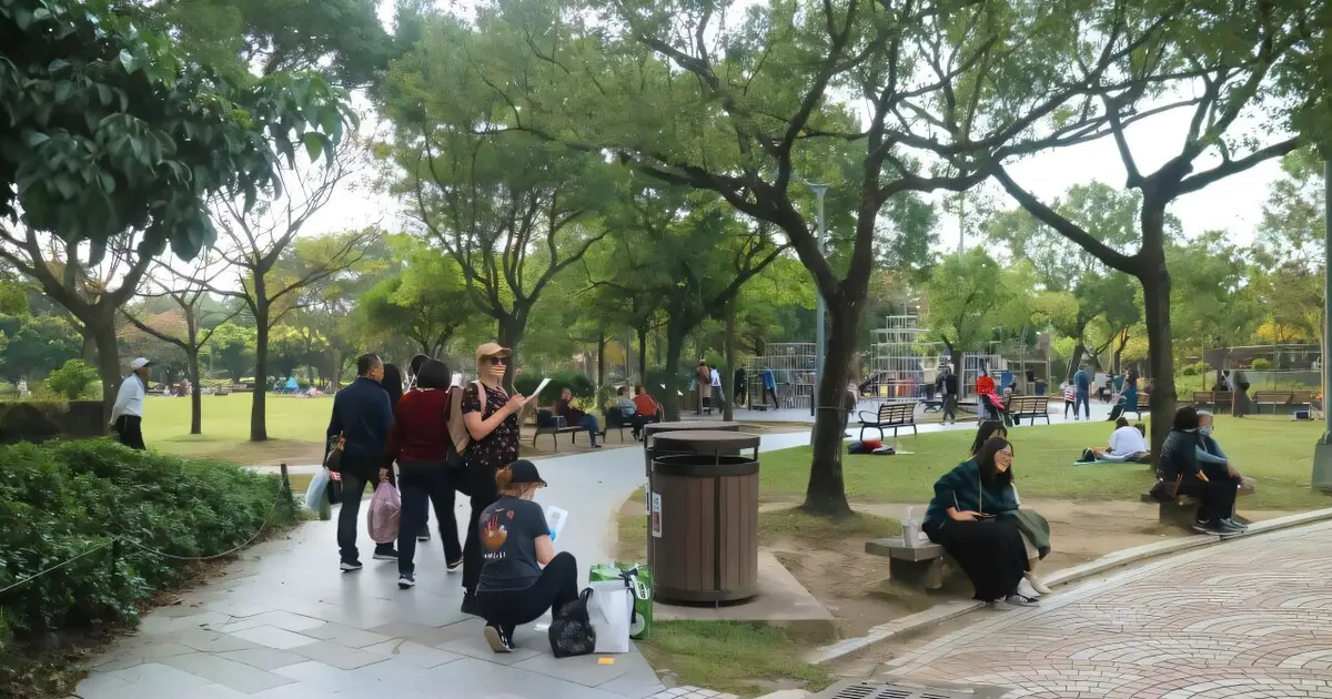 Green view index scores predict urban microbial diversity