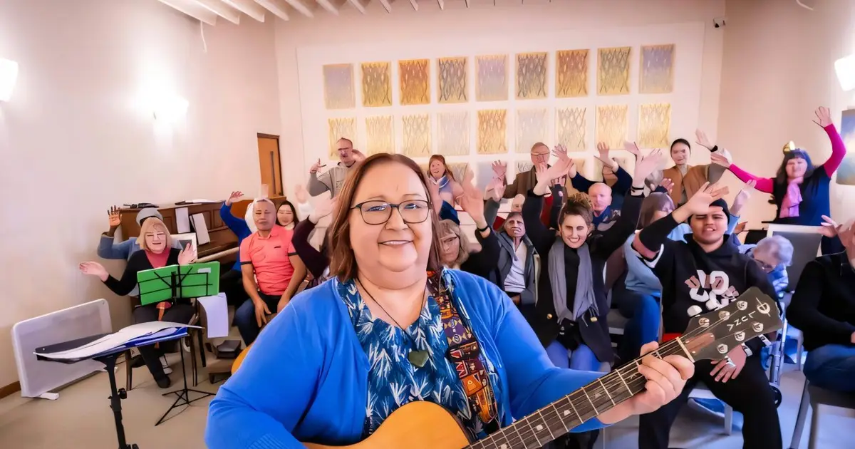 How singing in a choir hits the right note for people living with brain conditions