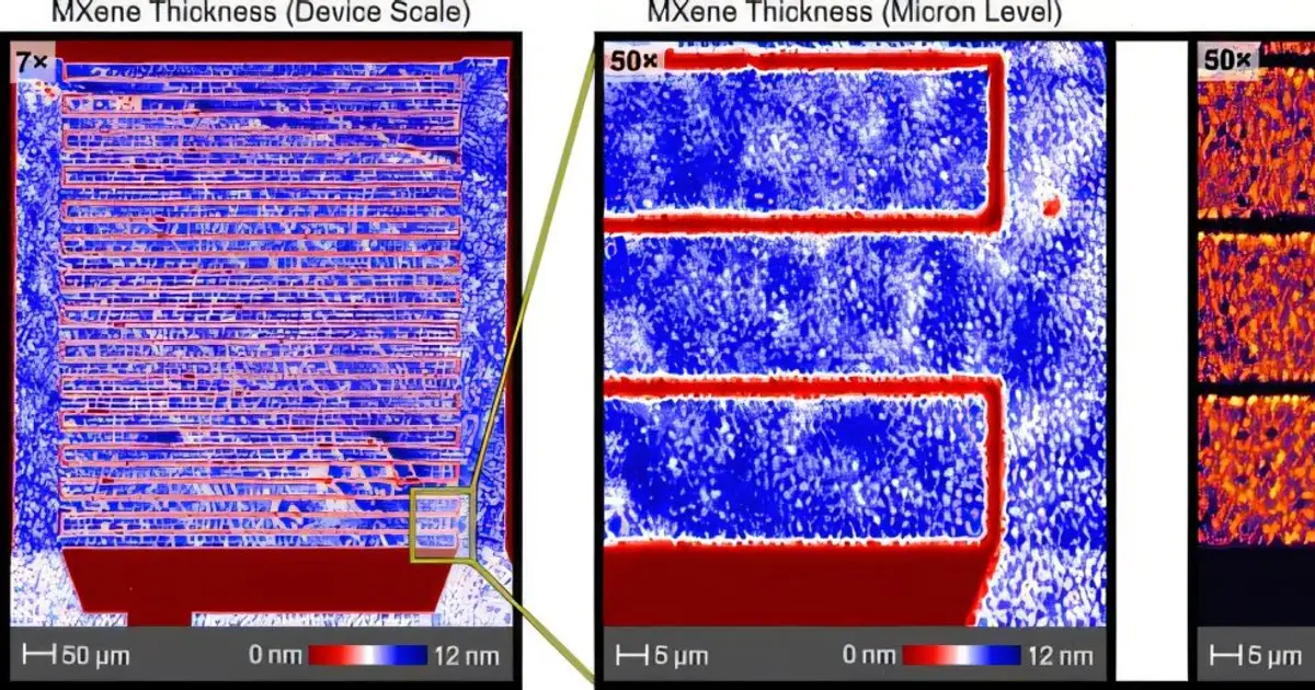 Imaging ellipsometry tracks MXene thin-film quality during fabrication without damage