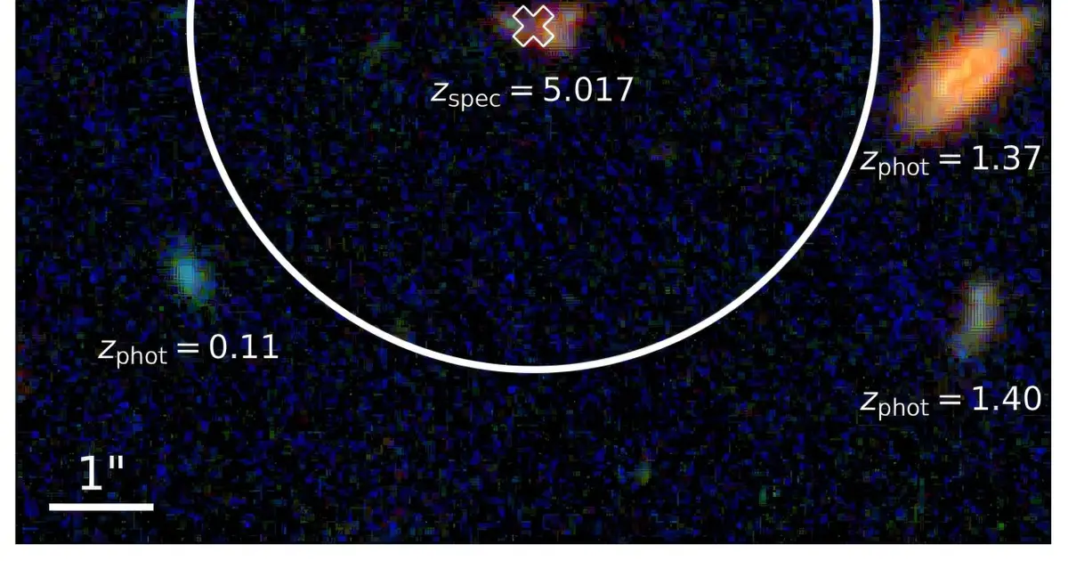 Webb spots possible early-universe supernova just days after it happened