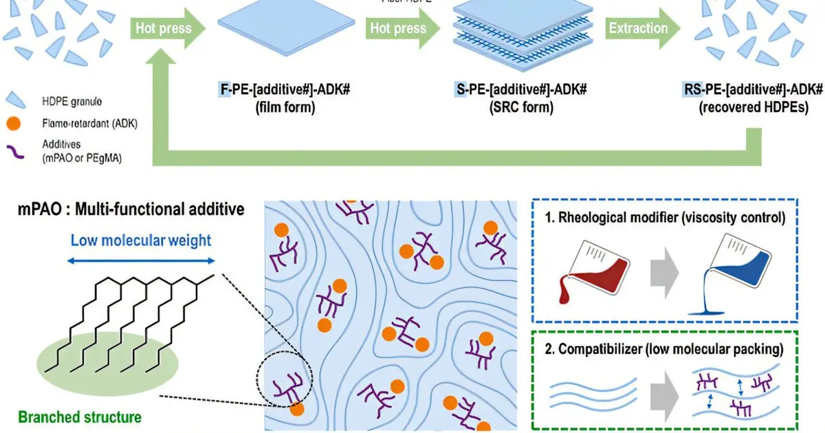 Researchers make non-recyclable flame-retardant EV composites recyclable