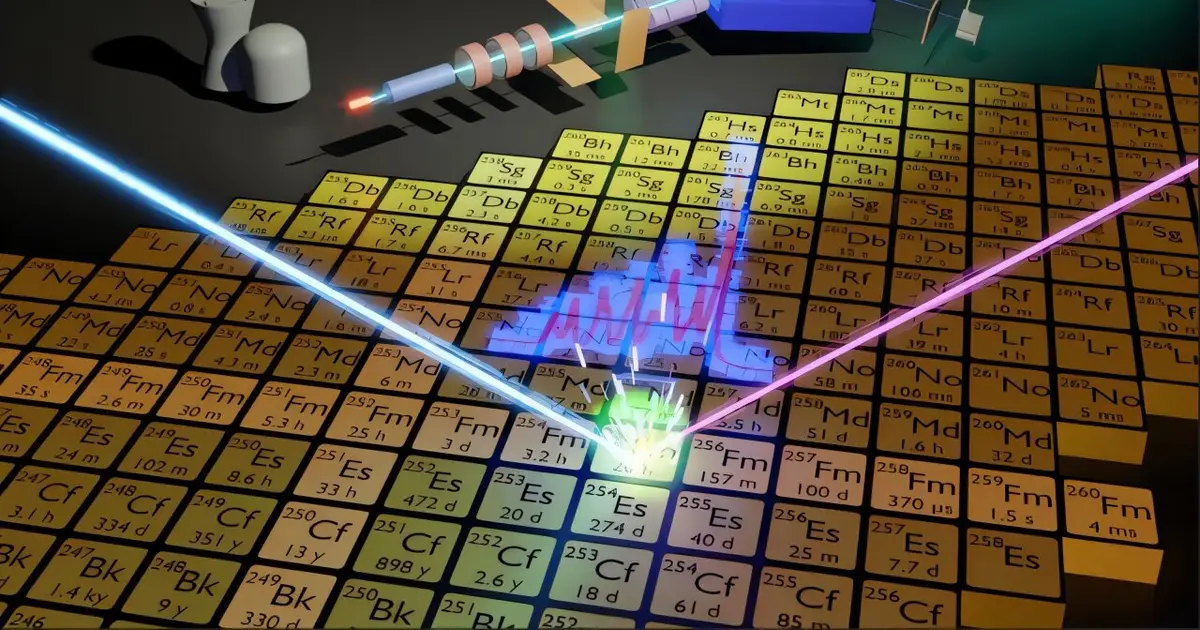 Laser spectroscopy helps reveal hidden nuclear properties in fermium