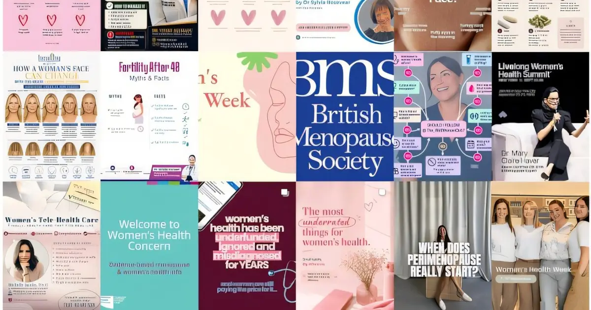 Looking for #womenshealth information on Instagram? 4 out of 10 posts are ads