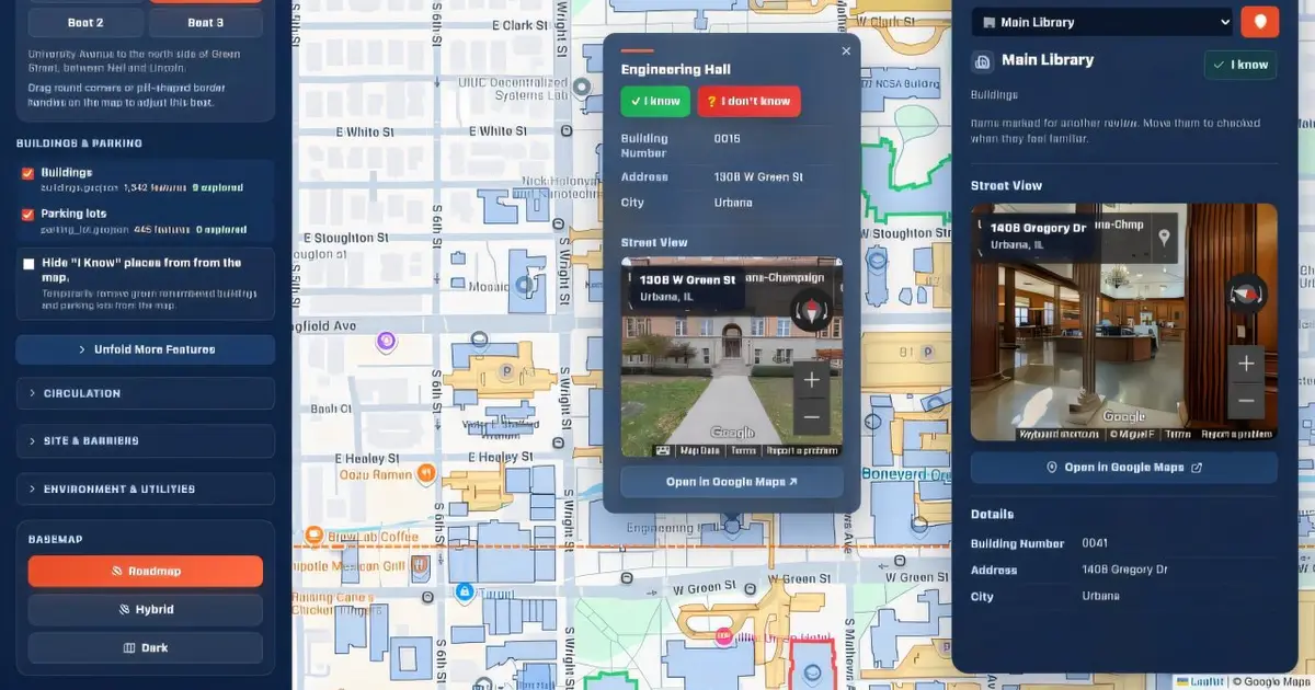 MapInsights helps police trainees learn the territory