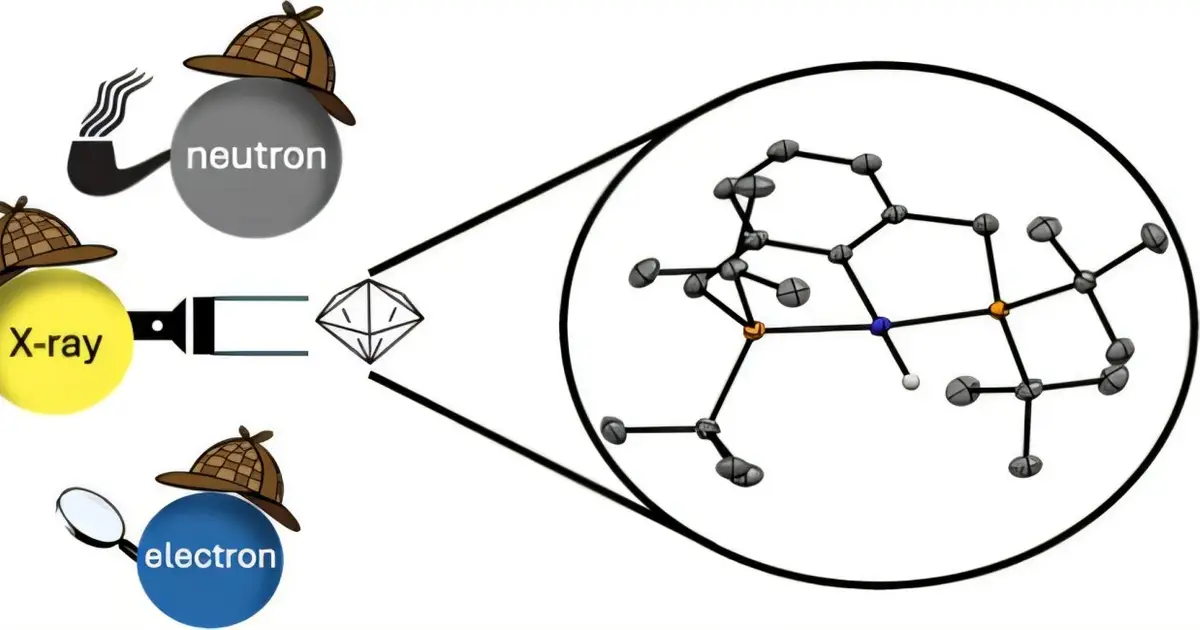 Microcrystal electron diffractometer brings hidden hydrogen into focus