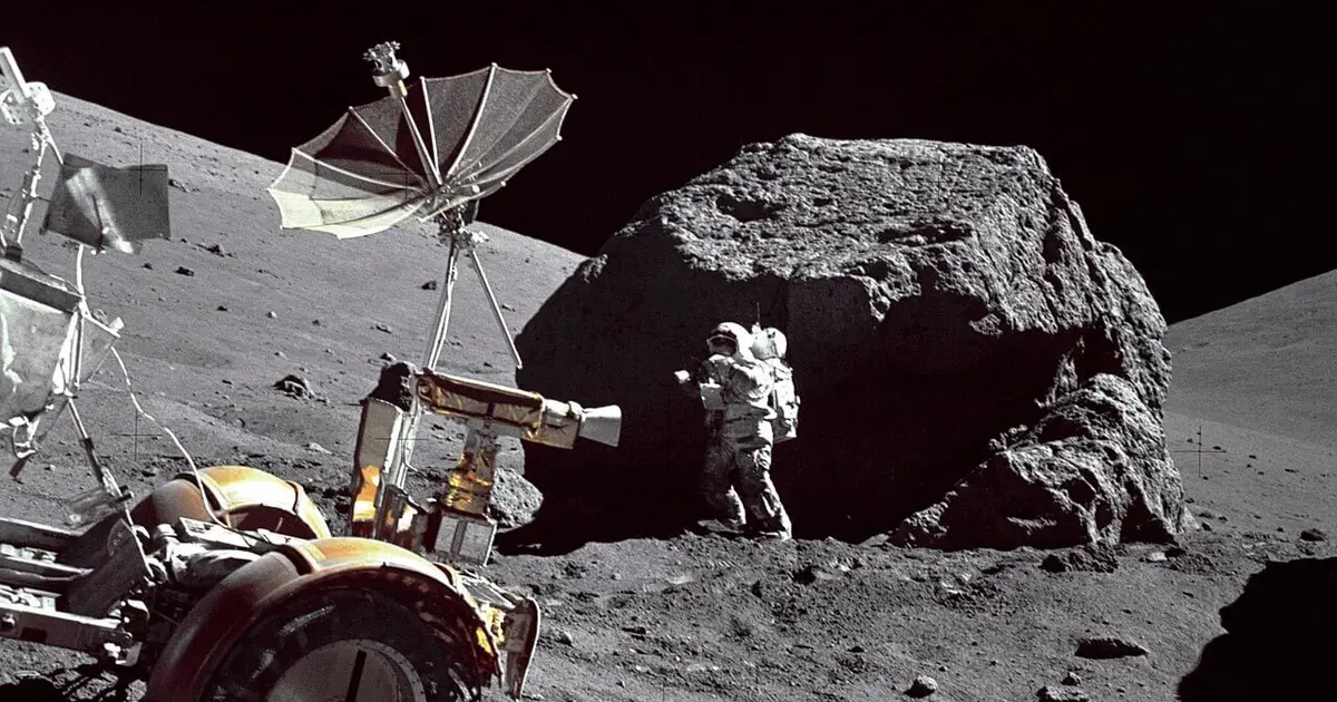 Most of the moon's water likely remains chemically bound in its deep interior