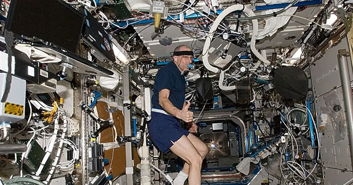 Exercise keeps astronauts' hearts strong enough for flight to Mars
